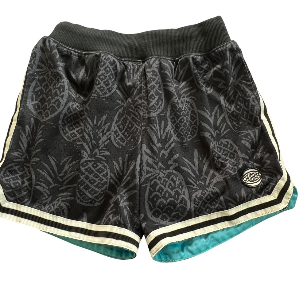 Chubbies Mesh Courtside Activewear Athletic Gym Shorts Mens S Black